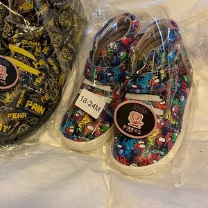 High top “among us” shoes